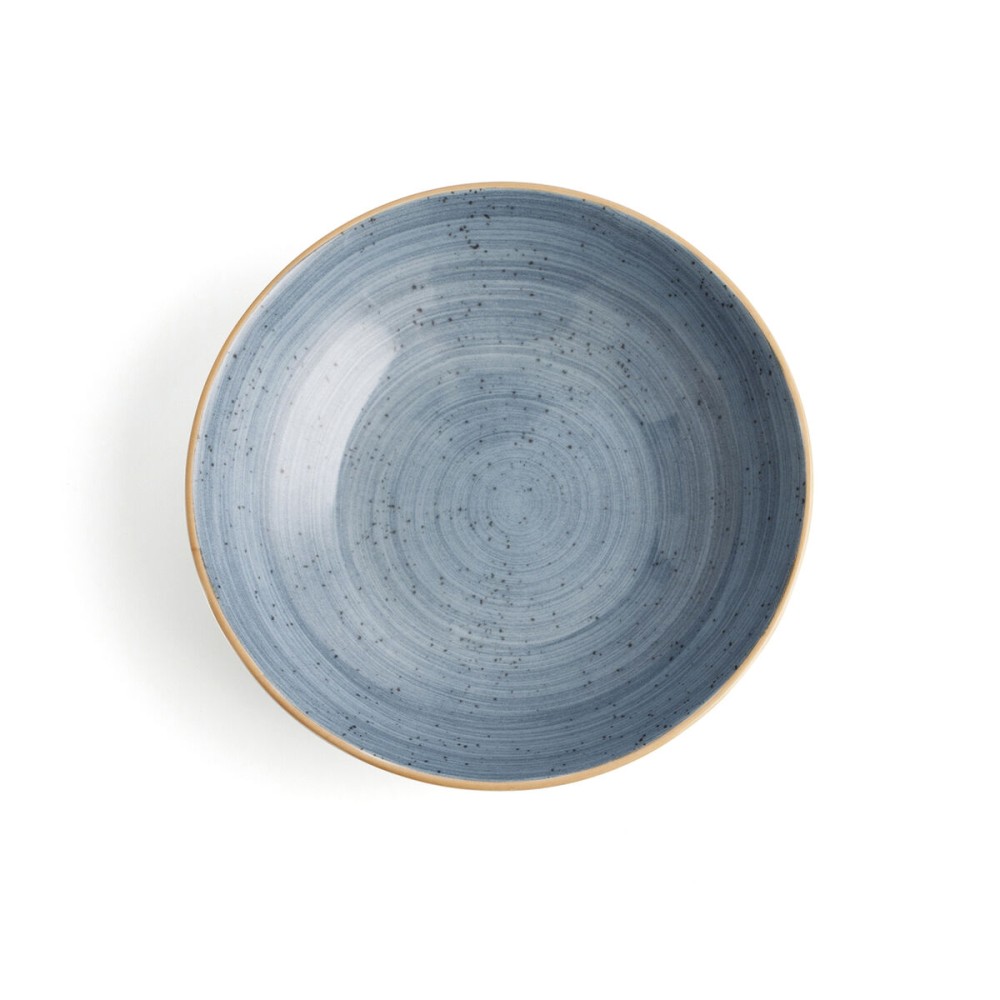 Assiette creuse Ariane Terra Céramique Bleu (Ø 21 cm) (6 Unités)