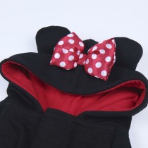 Dog Sweatshirt Minnie Mouse Black XXS