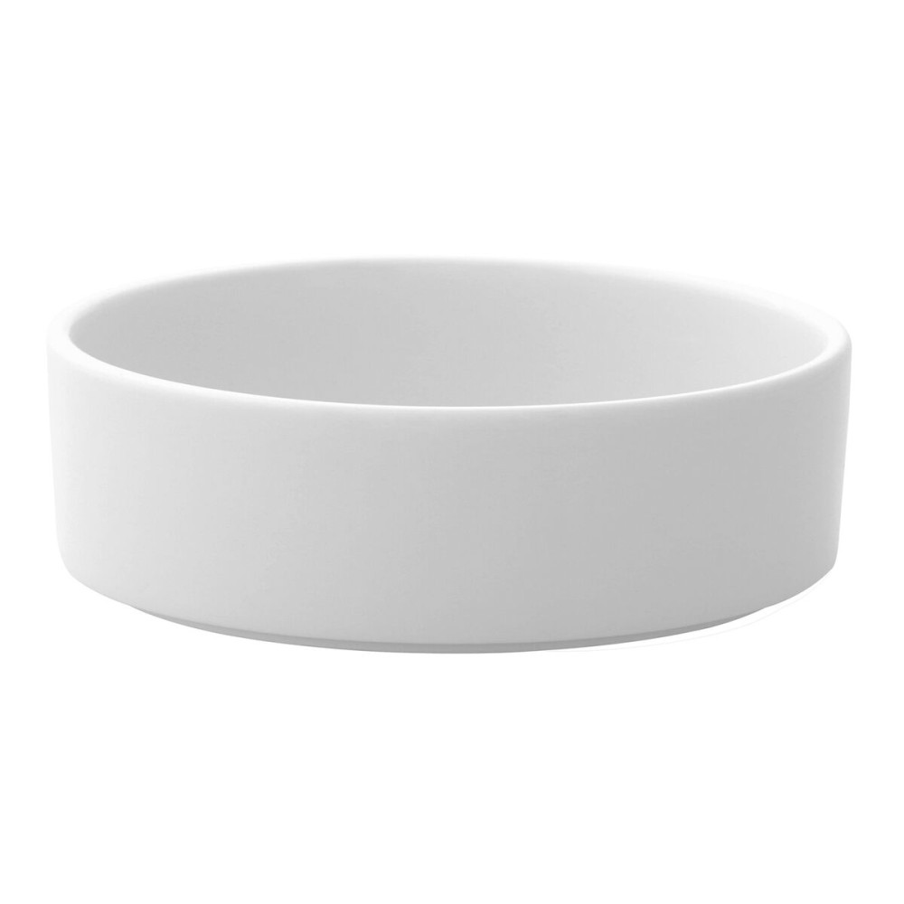 Salad Bowl Ariane Prime Ceramic White Ø 21 cm (3 Units)