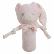 Rattle Sweet Stars Bear Pink 16 cm