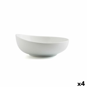 Schale Ariane Vital Coupe aus Keramik Weiß (Ø 21 cm) (4 Stück)