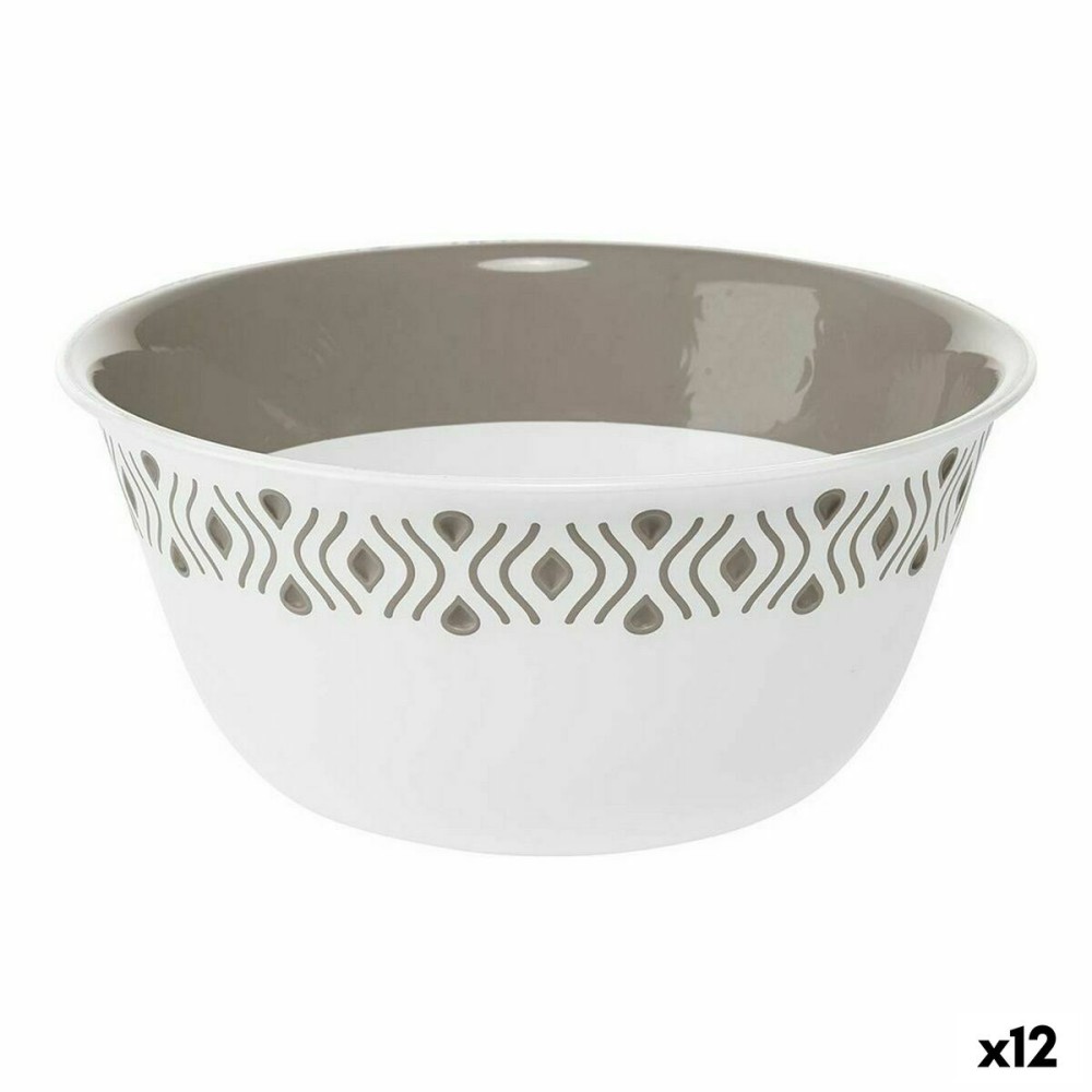 Bowl Stefanplast Tosca Beige Plastic 19 x 9 x 19 cm (12 Units)