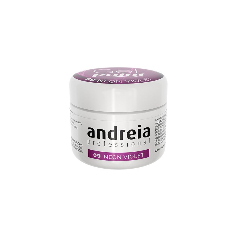 Nagellack Andreia Gel Paint Violett Nº 09 4 ml Neon