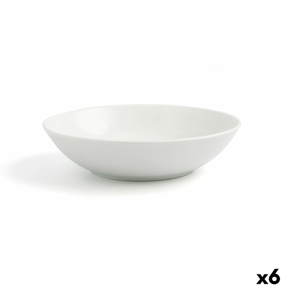 Assiette creuse Ariane Vital Coupe Blanc Céramique Ø 21 cm (6 Unités)