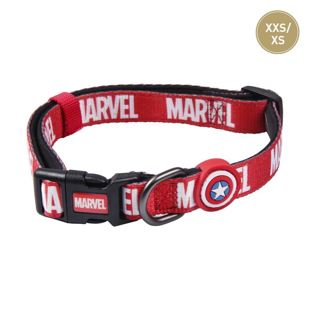 Dog collar Marvel XXS/XS Red