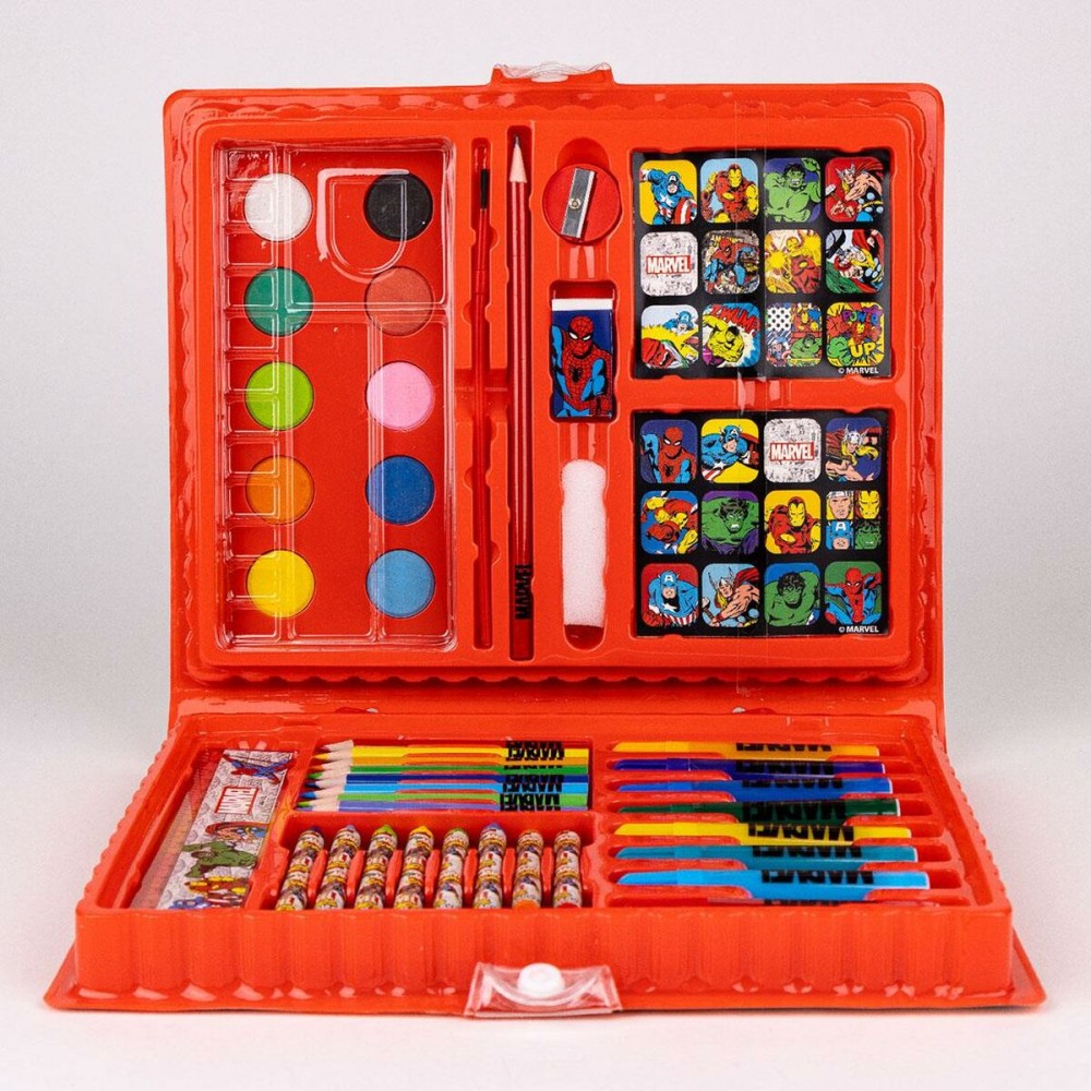 Stationery Set Marvel Briefcase Red