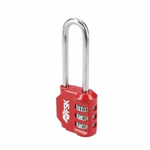 Combination padlock Ferrestock Red (53 mm)