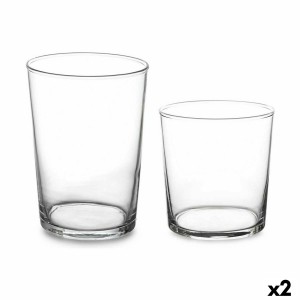 Set de Verres Pasabahce Bistro Transparent verre 380 ml 510 ml (2 Unités)