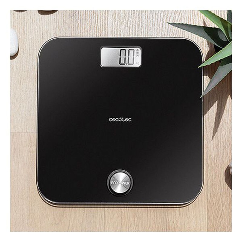 Balance Numérique de Salle de Bain Cecotec EcoPower 10000 Healthy Black LCD 180 kg Noir 180 kg