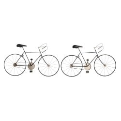 Deko-Figur DKD Home Decor 78 x 2,5 x 45 cm Fahrrad Vintage (2 Stück)