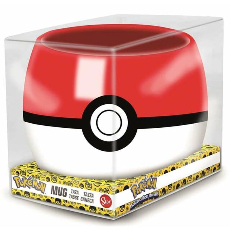 Tasse avec boîte Pokémon Pokeball Céramique 360 ml