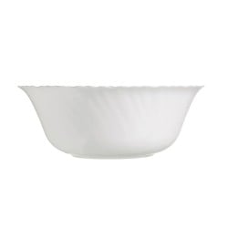 Salatschüssel Luminarc Feston Weiß Glas (25 cm) (6 Stück)