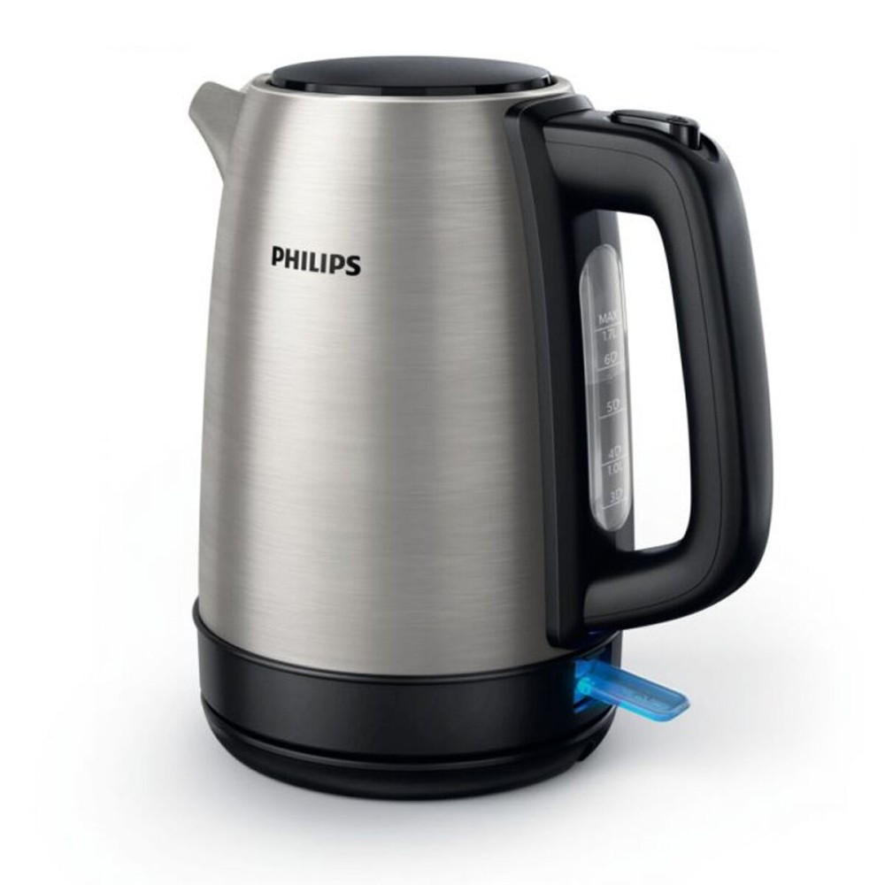 Bouilloire Philips HD9350/90 1,7L 2200W Inox Noir Acier Acier inoxydable polypropylène 2200 W 1,7 L