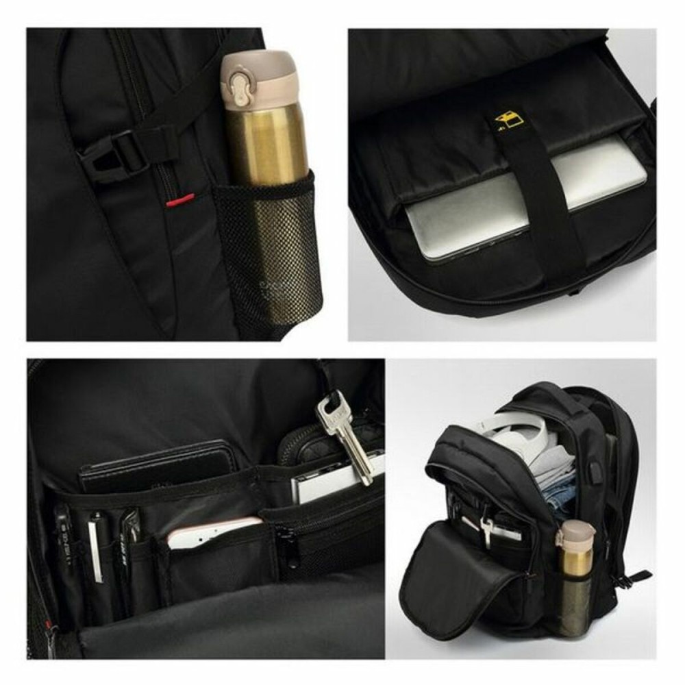 Rucksack for Laptop and Tablet with USB Output Ewent EW2526 15,6"