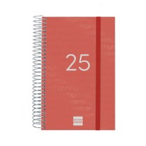 Diary Finocam YEAR Red 11,7 x 18,1 cm 2025