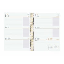 Agenda Finocam 4º SVH Violet Multicouleur quarto 15,5 x 21,2 cm 2024-2025