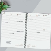 Agenda Finocam YEAR Noir A4 21 x 29,7 cm 2025