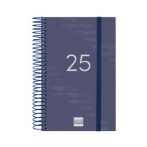 Diary Finocam YEAR Blue 11,7 x 18,1 cm 2025