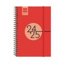 Diary Finocam SVH Red 12 x 17,1 cm 2024-2025