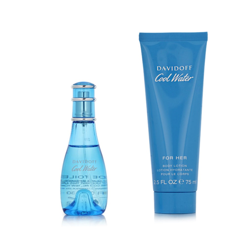 Women's Perfume Set Davidoff Cool Water 2 Pieces