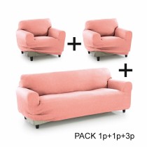 Housse de canapé Sofakover Pocket Trio Romeo 3 Unités