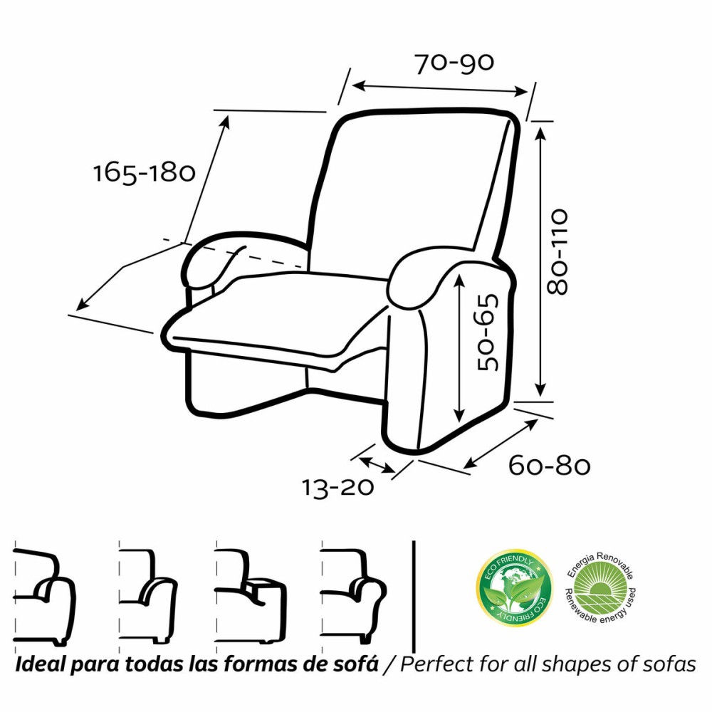 Sesselhusse Sofaskins NIAGARA 1 Plätze