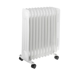 Radiateur à Huile Adler AD 7817 Blanc Noir 2500 W