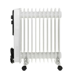 Radiateur à Huile Adler AD 7817 Blanc Noir 2500 W