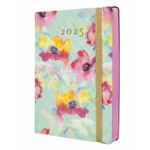 Diary Finocam FLEXI JOY A5 14,8 x 21 cm 2025 Floral