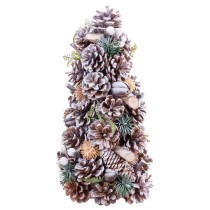 Christmas Tree Multicolour Plastic Foam Pineapples 18 x 18 x 30 cm