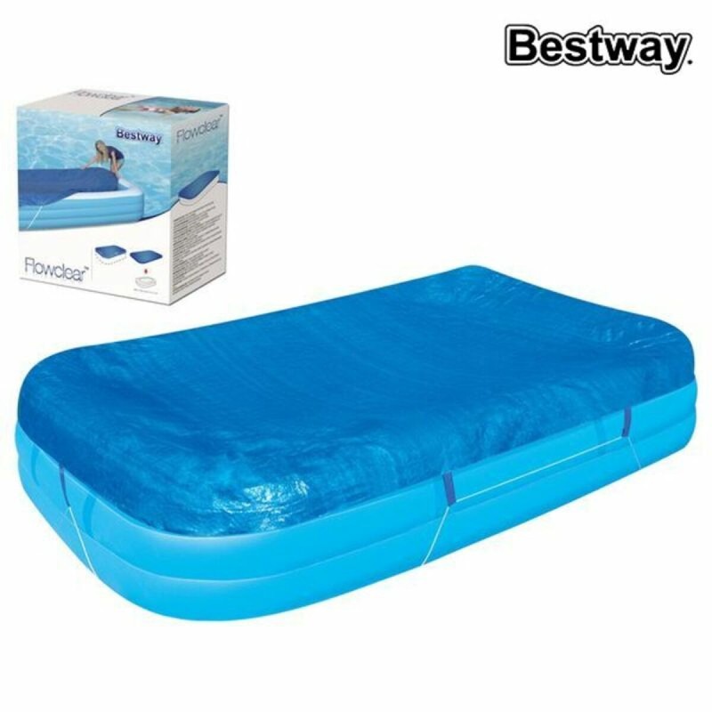 Bâches de piscine Bestway Bleu 305 x 183 cm