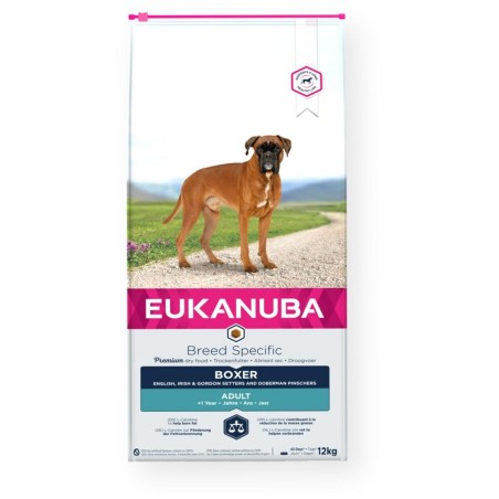 Fodder Eukanuba Adult Boxer Adult Chicken Turkey 12 kg