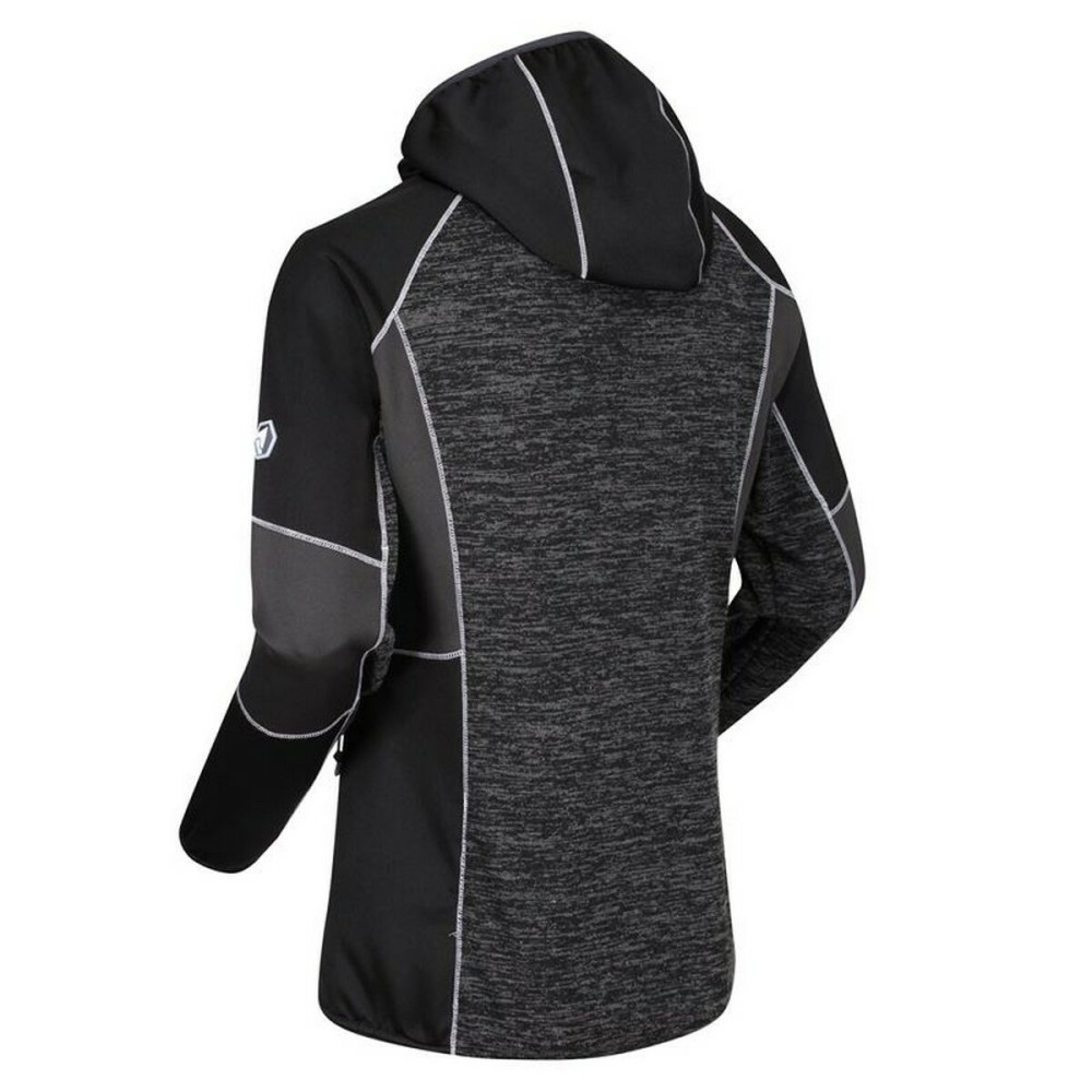 Sportjacke für Frauen Regatta Walbury II Full Zip Schwarz