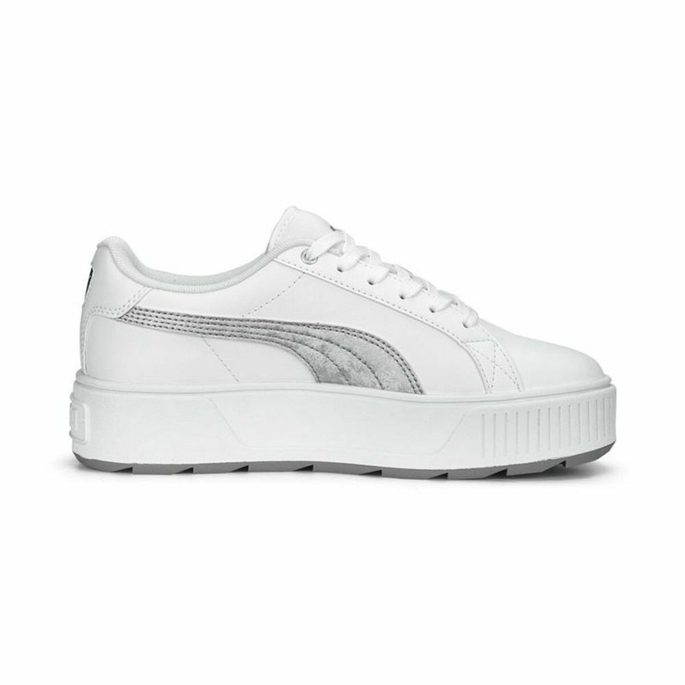 Baskets Casual pour Femme Puma Karmen Space Metalli Blanc