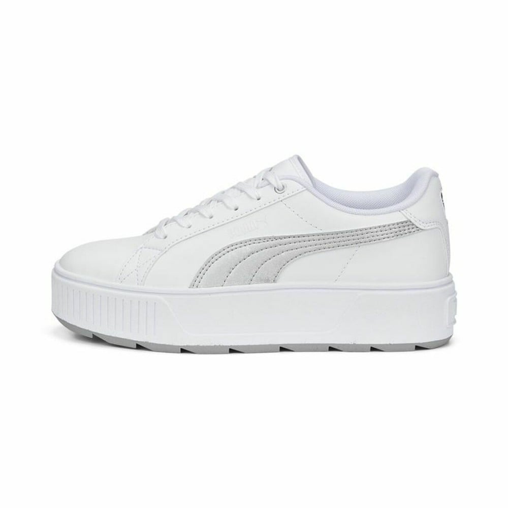 Baskets Casual pour Femme Puma Karmen Space Metalli Blanc