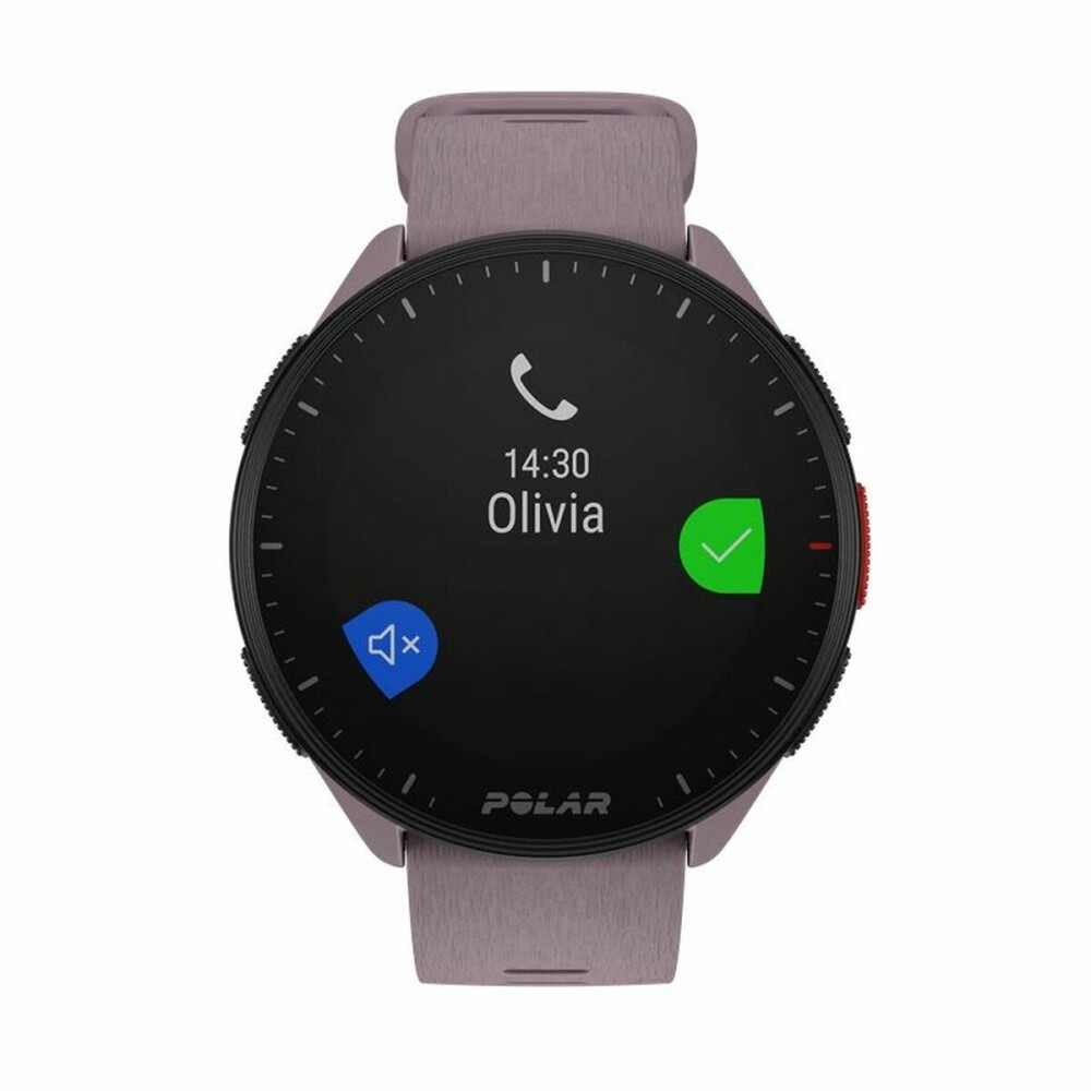 Smart Watch with Pedometer Running Polar Purple 1,2"