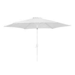 Parasol Alba Blanc Aluminium 300 x 300 x 250 cm