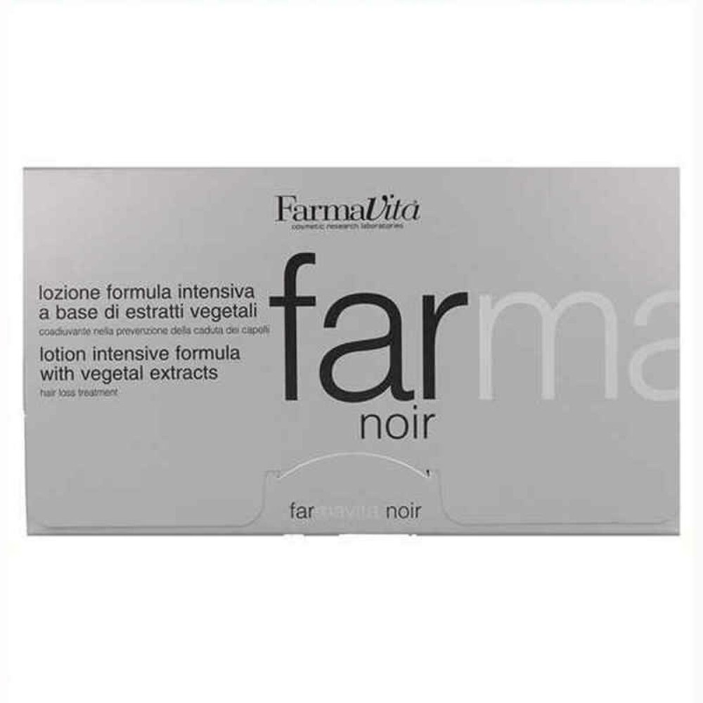 Ampoules antichute de cheveux Farmavita Noir Loción (12 x 8 ml)