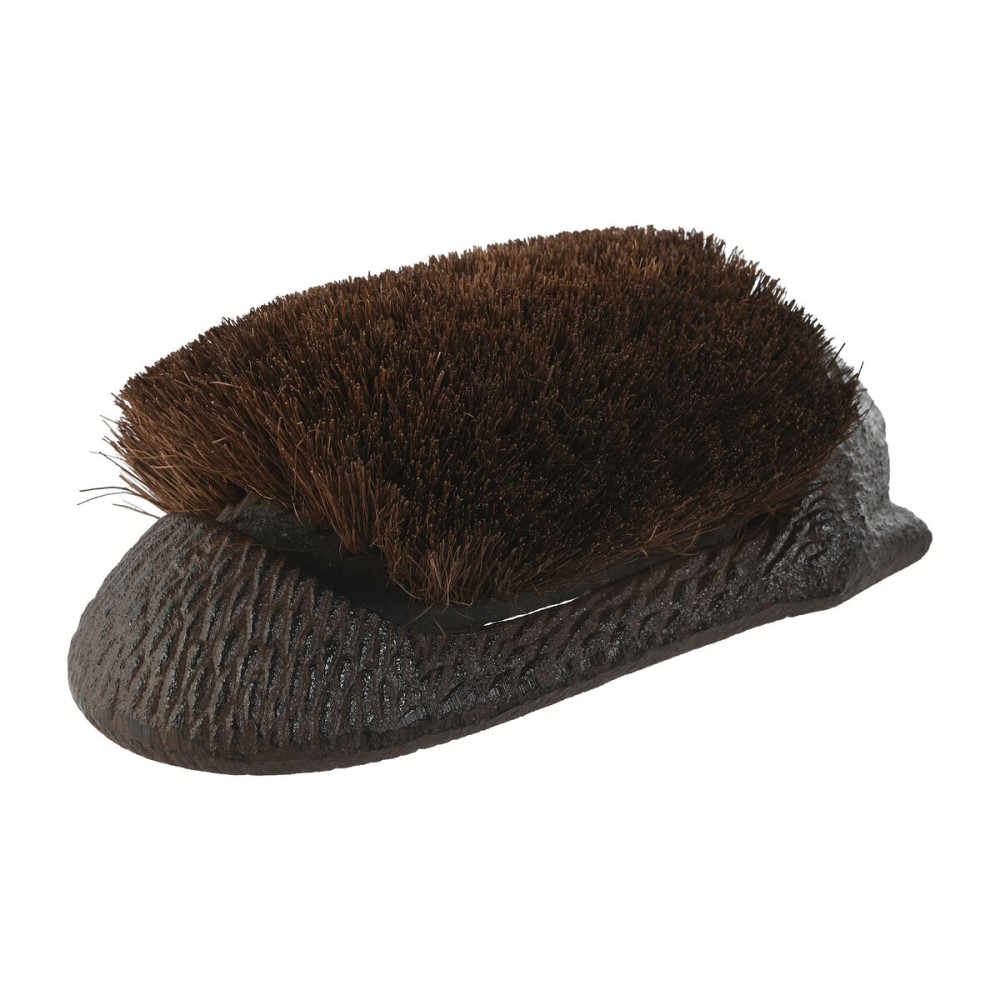 Doormat Home ESPRIT Dark brown Iron 28 x 12,5 x 9,5 cm Hedgehog