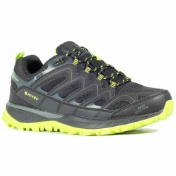 Running Shoes for Adults Hi-Tec Lander Low Waterproof Black Moutain