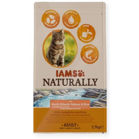 Aliments pour chat Eukanuba Naturally Adult Poisson