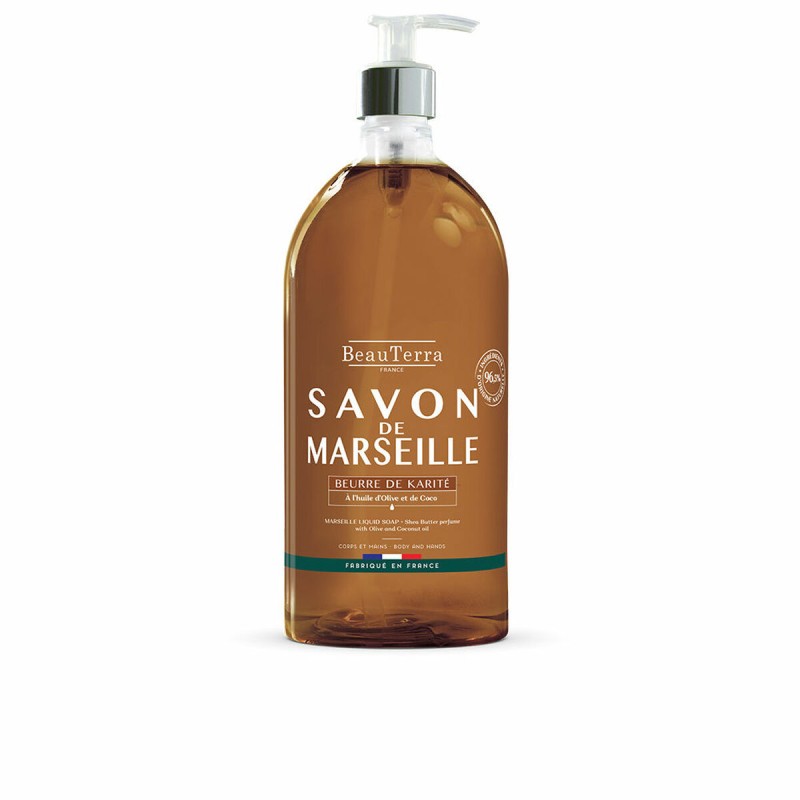 Flüssigseife Beauterra Savon de Marseille Sheabutter 1 L