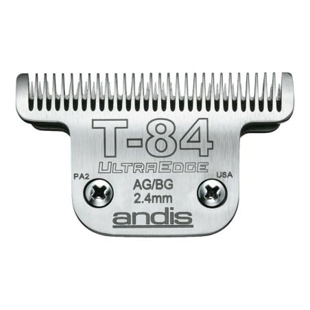 Lames Andis T84 Acier Acier au carbone (2,4 mm)