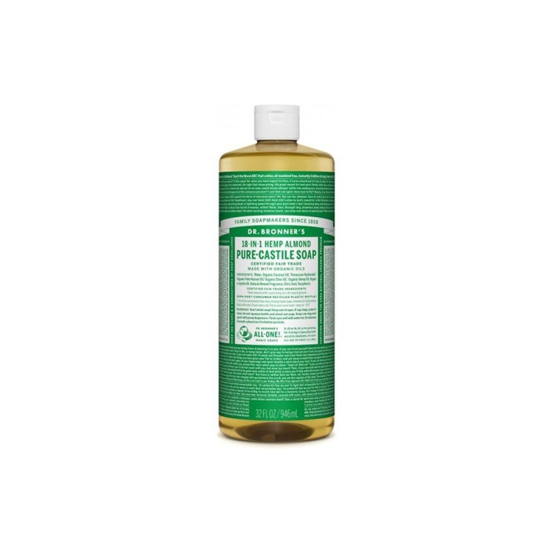 Savon liquide Dr Bronner's 945 ml Amandes