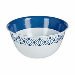 Salad Bowl Stefanplast Tosca Blue Plastic 29 x 13 x 29 cm (8 Units)