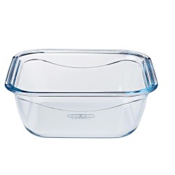 Boîte à lunch hermétique Pyrex Cook & Go 16,7 x 16,7 x 7 cm Bleu 850 ml verre (6 Unités)