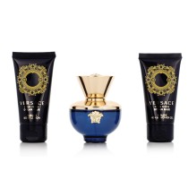 Set mit Damenparfüm Versace EDP Dylan Blue 3 Stücke