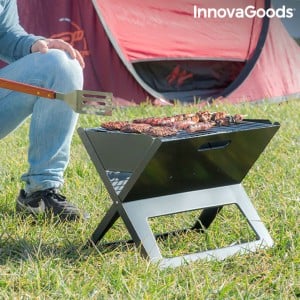 Barbecue Pliable Portatif à Charbon InnovaGoods 8435527817916 Acier Multicouleur (Reconditionné B)