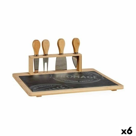 Käsebrett Bambus Tafel 27,5 x 15 x 34 cm (6 Stück)