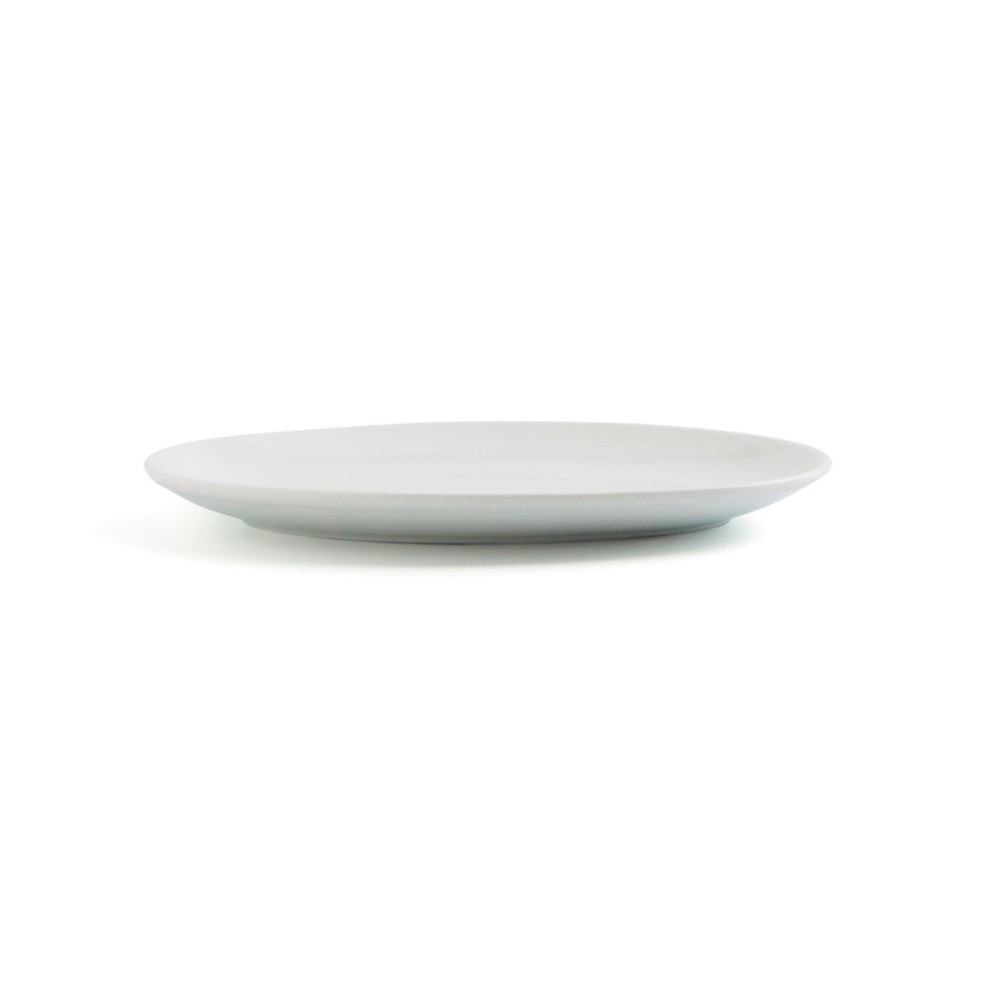 Serving Platter Ariane Ceramic White (Ø 21 cm)